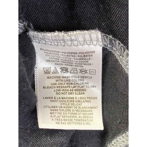 We The Free Breezy Charcoal Black Burnout Sleeveless Tank Raw Hem Small - Picture 10 of 12